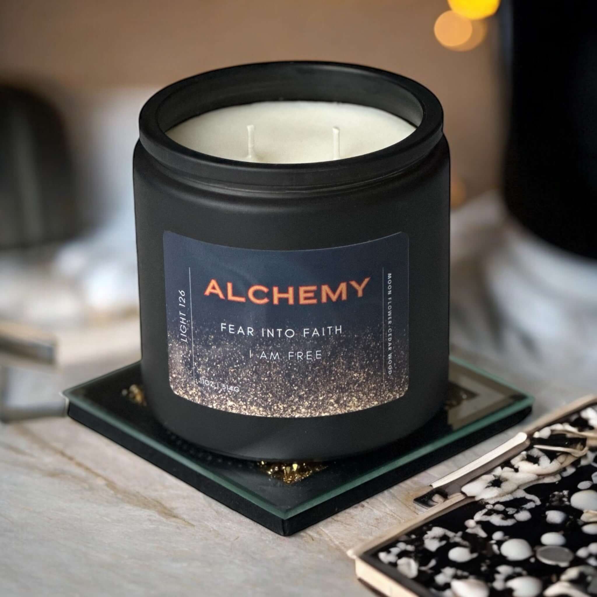 Alchemy: Fear into Faith | Scented Candle