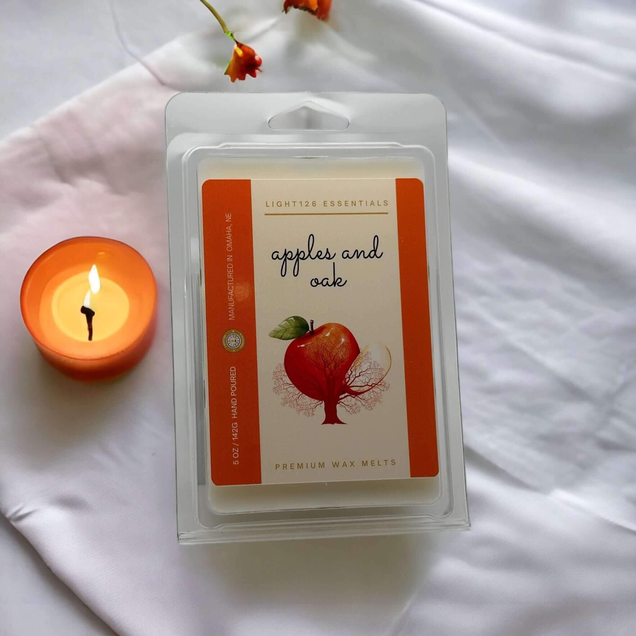 Light126 Essentials- Apples and Oak Wax Melts