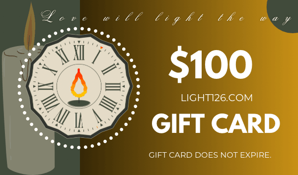 $100 Light126 gift card